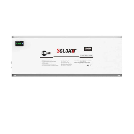 BSL Batt 12V 200Ah LiFePO4 Flat-pack
