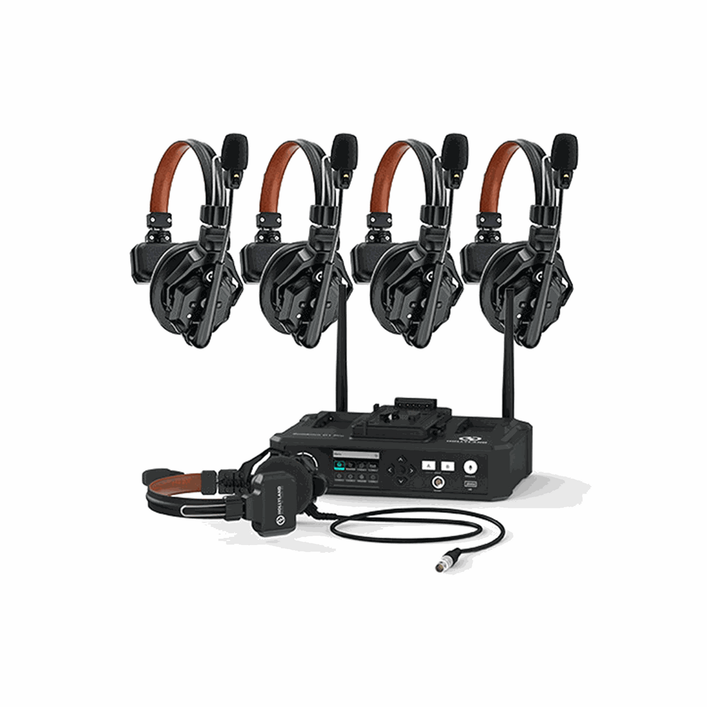 Hollyland Solidcom C1 Pro Hub4S Wireless  Full-Duplex Intercom (5-Person)(1.9GHz)